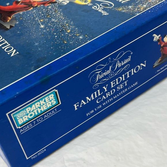 Parker Brother Trivia Pursuit Disney family edition card set game - Picture 2 of 9